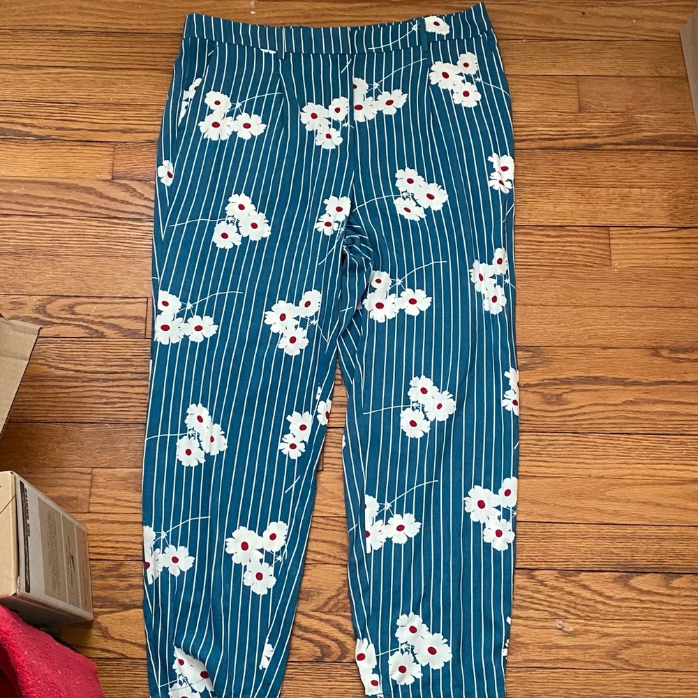 Modcloth floral dress pants